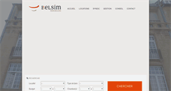 Desktop Screenshot of belsim.fr