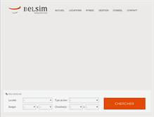 Tablet Screenshot of belsim.fr